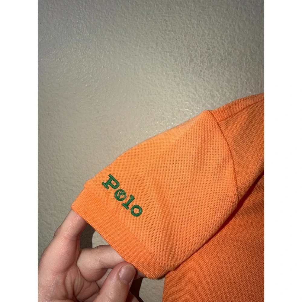 Boys Polo Ralph Lauren Orange Shirt Size 3T